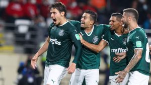 imagem do último jogo de Palmeiras x Al Ahly