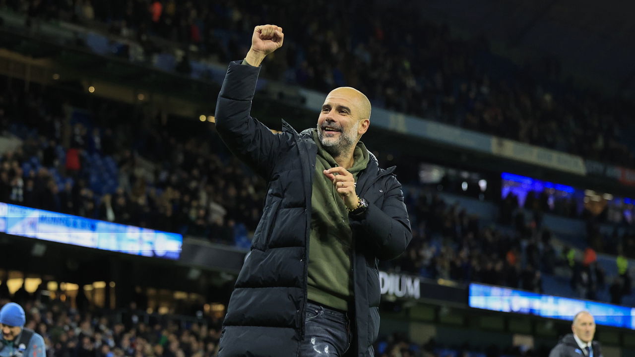 Pep Guardiola - técnico do Manchester City