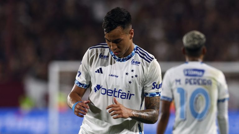 Kaio Jorge em Cruzeiro x Lanús