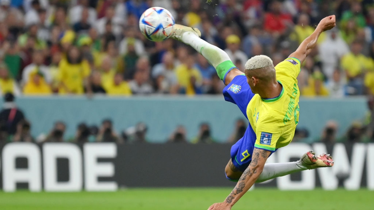 Seleção Brasileira gol de Richarlison