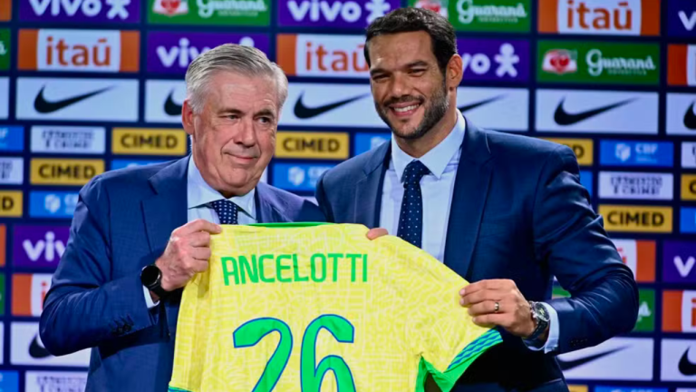 Carlo Ancelotti na Seleção Brasileira