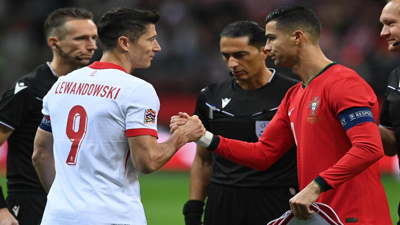 Cristiano Ronaldo e Lewandowski
