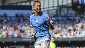 Kevin De Bruyne quando jogava pelo Manchester City