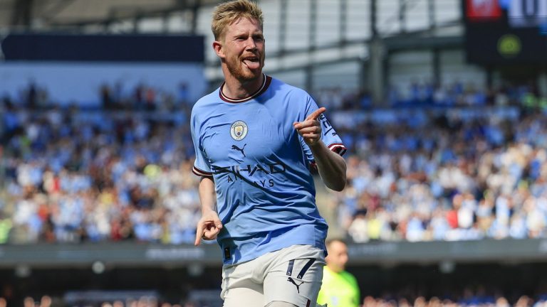 Kevin De Bruyne quando jogava pelo Manchester City