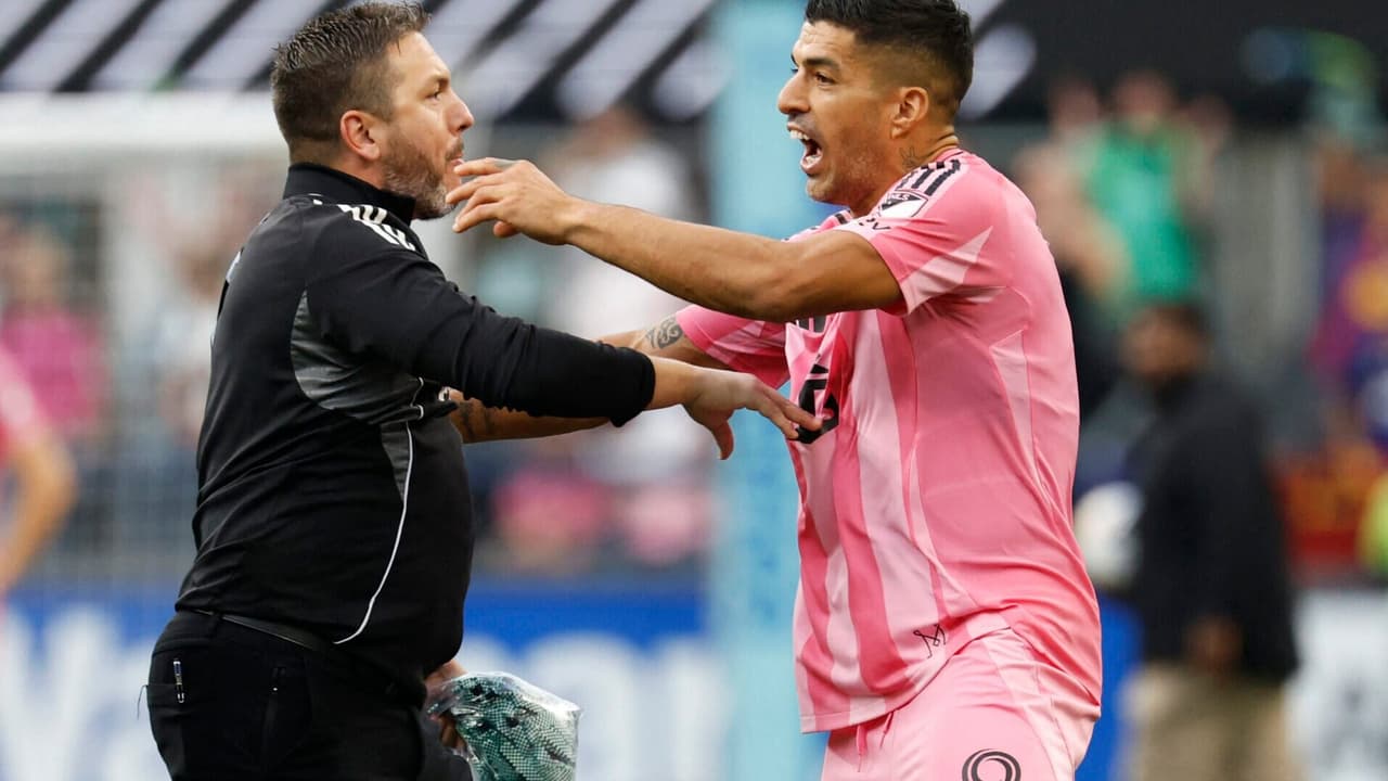 Luis Suárez confusão na Leagues Cup