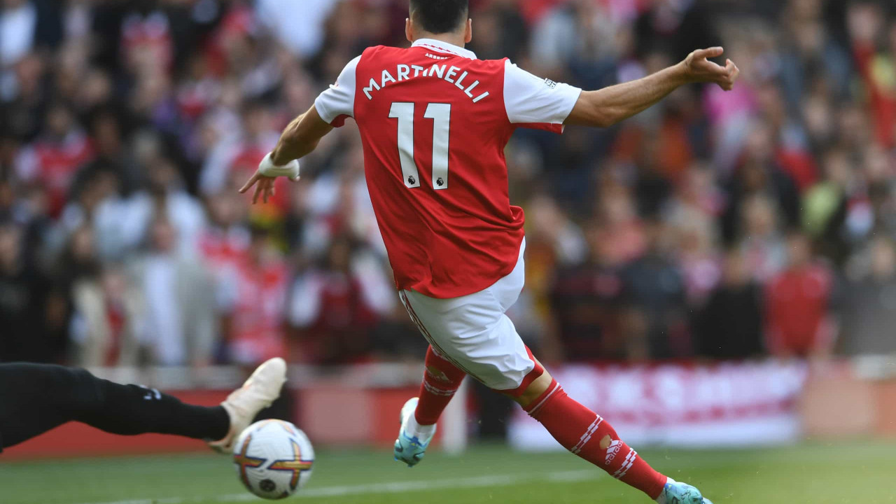 Gabriel Martinelli no Arsenal