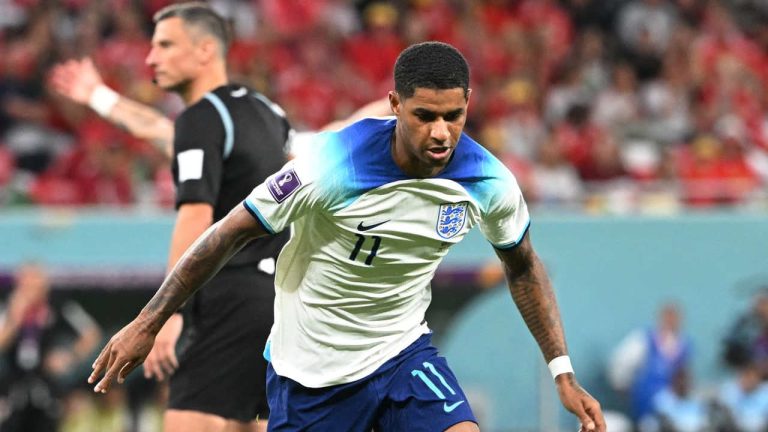 Marcus Rashford na Seleção Inglesa