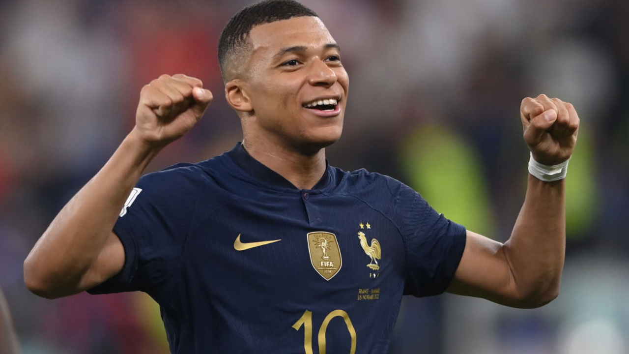 Mbappé na seleção da França