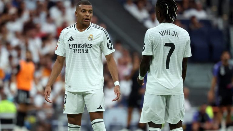 Mbappé e Vinicius Júnior / Real Madrid