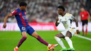 Lamine Yamal (Barcelona) x Vinicius Júnior (Real Madrid)