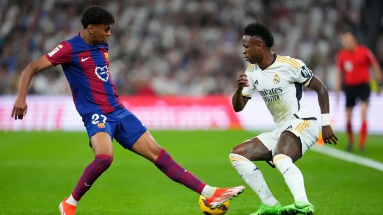 Lamine Yamal (Barcelona) x Vinicius Júnior (Real Madrid)