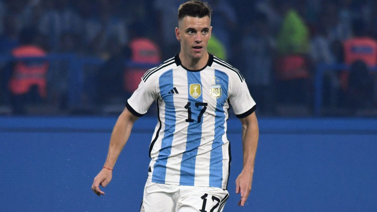 Lo Celso na Seleção Argentina