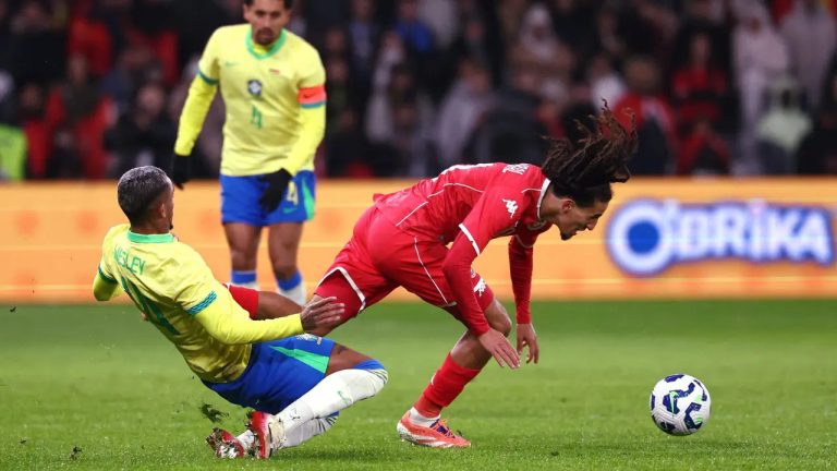 Brasil 1 x 1 Tunísia