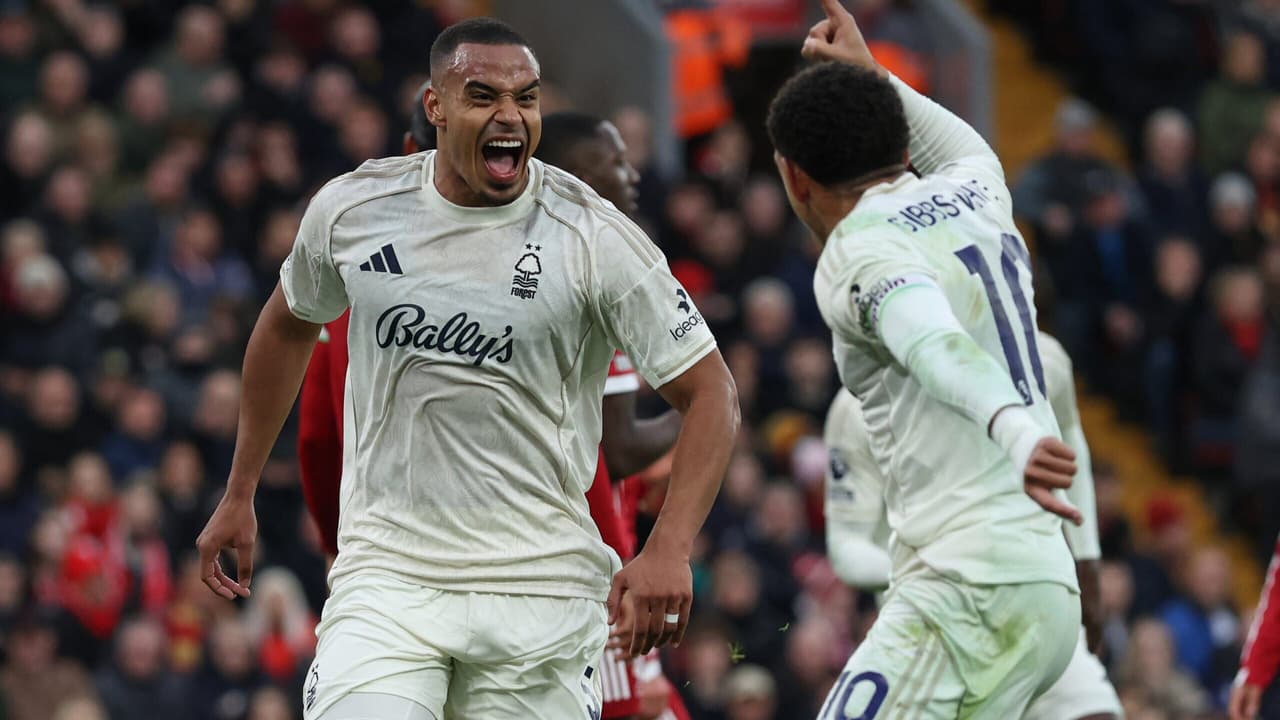 Liverpool 0 x 3 Nottingham Forest