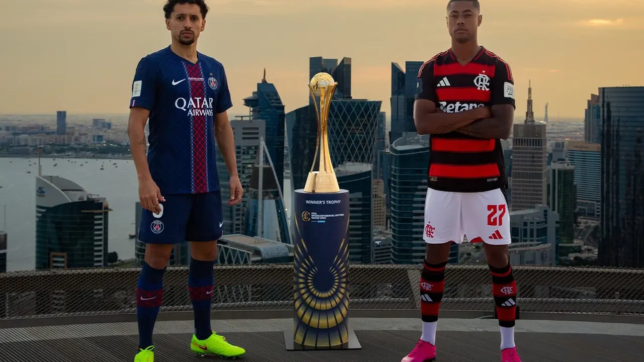 Marquinhos e Bruno Henrique